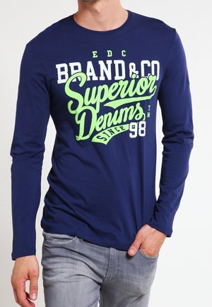 Long sleeved top - dark blue