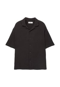 SHORT SLEEVE CREPE  - Overhemd - black