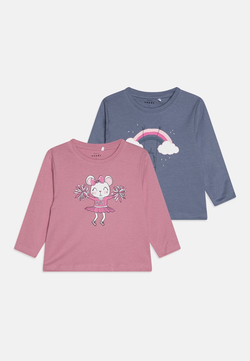 Name it NMFVEEN 2 PACK - Pikkade varrukatega topp - mauve orchid/wild wind