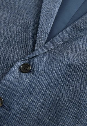 Next, REGULAR FIT - CONTRAST FABRIC DETAIL SUIT WAISTCOAT  . - Veste sans manches - blue