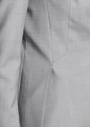MADELEINE, Blazer - stone gray melange