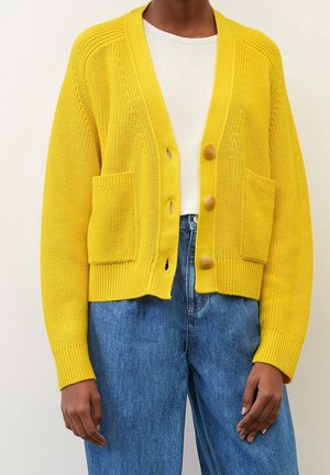Chaqueta de punto - yellow