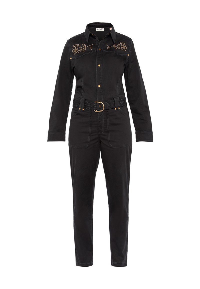 Schott Jumpsuit zwart