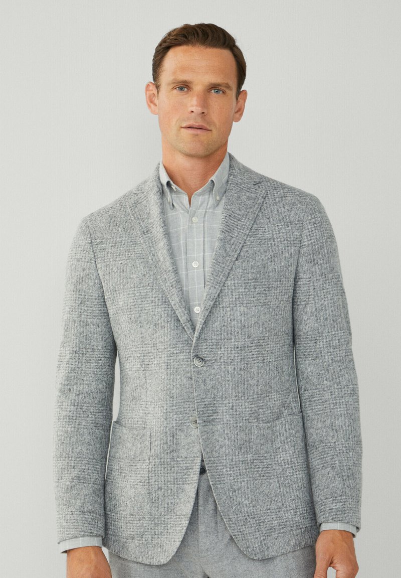 Hackett London Blazer lichtgrijs