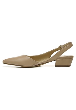 Classic heels - creme/brulee/beige leather