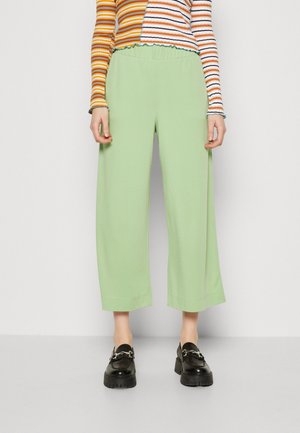 Monki Παντελόνι - green dusty light