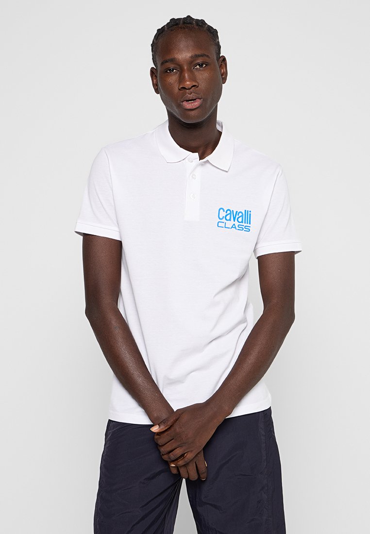 Cavalli Class Poloshirt wit