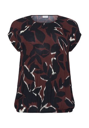 Kaffe Curve AMI STANLEY - Pusero - windsor wine black flower