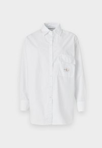 Calvin Klein Jeans LONG UTILITY SHIRT - Camicia - bright white