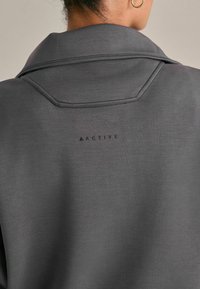 Next SOFT TOUCH QUARTER ZIP - Sweater - charcoal grey