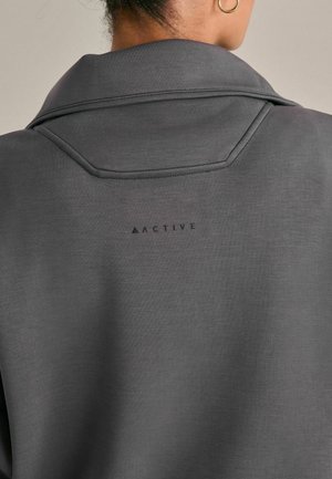 Next SOFT TOUCH QUARTER ZIP - Collegepaita - charcoal grey