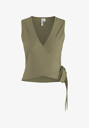 HYPEDROP, WRAP TOP HDVINA SL - Top - tea leaf