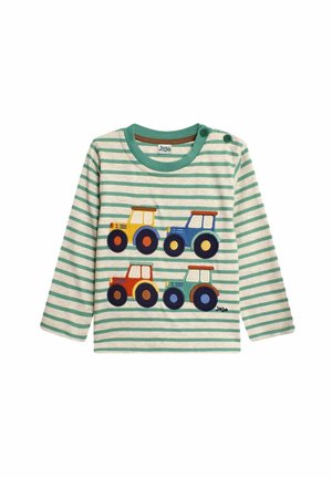 TRACTOR APPLIQUÉ - REGULAR FIT - T-shirt à manches longues - natural