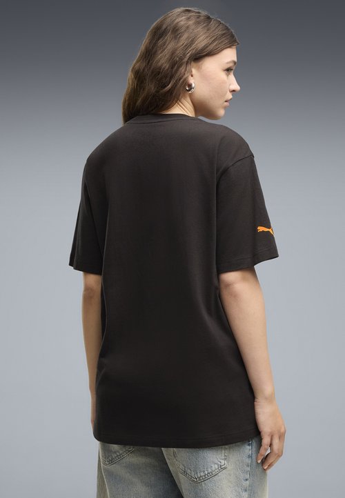 PUMA Camisetas M/C de Casual de Hombre McLaren Racing Driver Tee Negro — foto 3