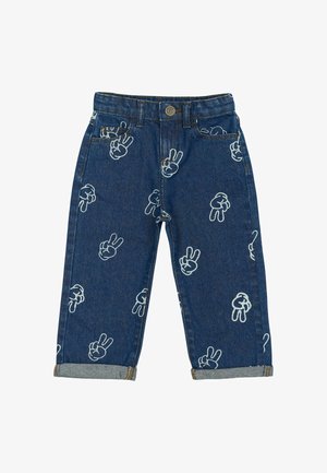 The New Siblings PROSPER WIDE niebieski denim