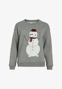 Ej vald, light grey melange snowman