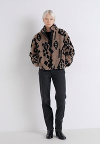 ONLY POP TEDDY - Vinterjakke - mocha meringue,black