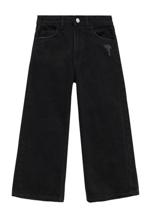 Flared Jeans - black denim