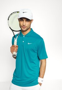 Nike Performance SOLID - Polo - bright spruce/white