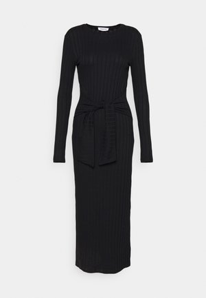 Gebreide jurk - black