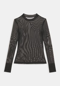 Calvin Klein Jeans HIGH NECK - Camisola de manga comprida - black