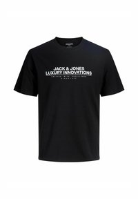 RUNDHALSAUSSCHNITT - T-shirt imprimé - black