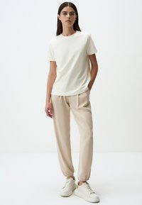 Jimmy Key CREW NECK SHORT SLEEVE - T-shirt basic - off-white