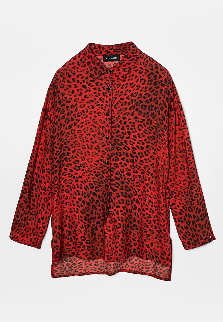 Monnalisa Overhemdblouse donkerrood