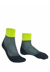 FALKE TK2 COOL SHORT TREKKING MEDIUM CUSHIONING - Calcetines de deporte - steel grey