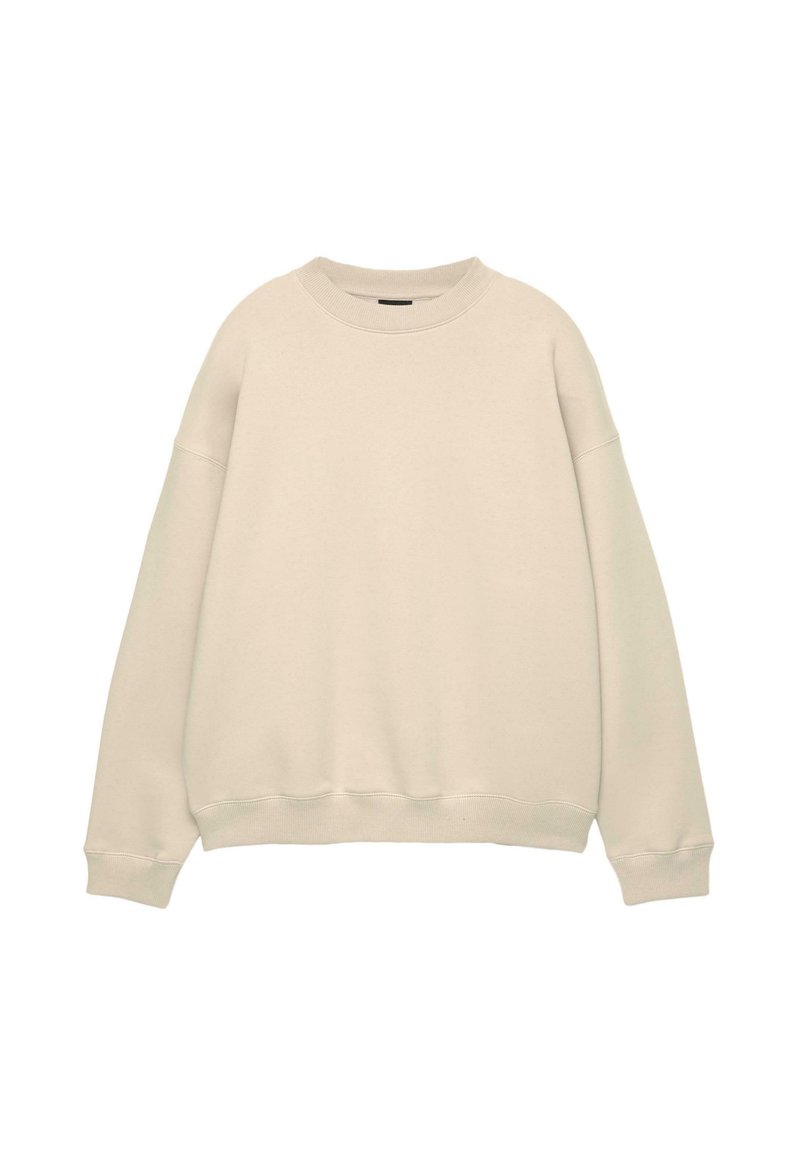 PULL&BEAR BOXY FIT - Felpa - Dark Brown/marrone Scuro