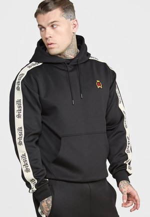 HOODY GOTHIC TAPING - Bluzka z długim rękawem - black