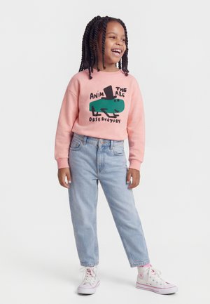 BEAR UNISEX - Bluză de molton - soft pink