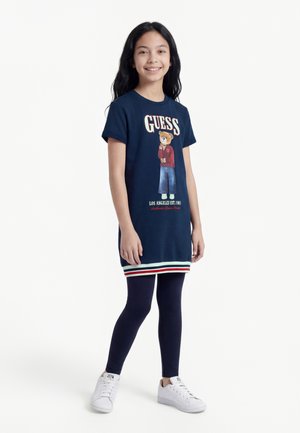 Guess JUNIOR DRESS - Robe de jour - secret blue