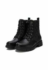 XTI Bottines à lacets - black