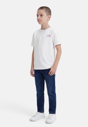 The North Face FLORA RELAXED SHORT SLEEVE TEE GRAPHIC UNISEX - Print T-shirt - white