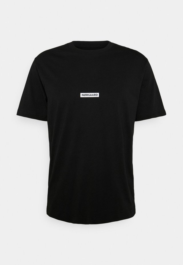 BOX LOGO TWIN - T-shirt con stampa - black