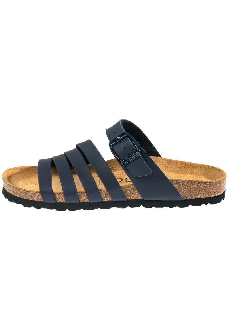 Palado ROMA - Muiltjes - blue/blue//black