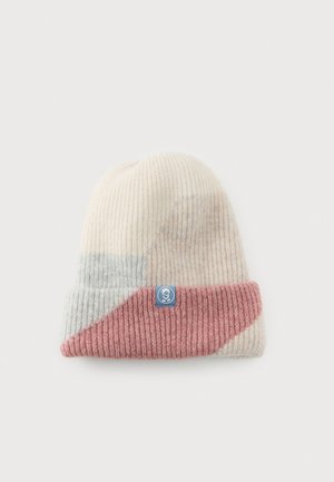 TROLLKIDS, LIFJELL UNISEX - Плетена шапка - light grey/sandstone/ antique rose
