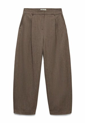 Vero Moda, TAILORED TROUSERS AWDALANI TAILORED TROUSERS - Pantalon classique - dark grey melange