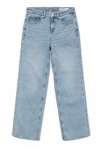 WEIT GESCHNITTEN VMMELISA MID RISE - Relaxed fit jeans - light blue denim