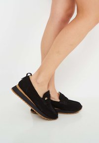 Cesare Gaspari COMFORT - Mockasiner - black