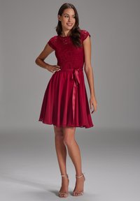 Swing - Cocktailkleid/festliches Kleid - rio rot Thumbnail-Bild 1