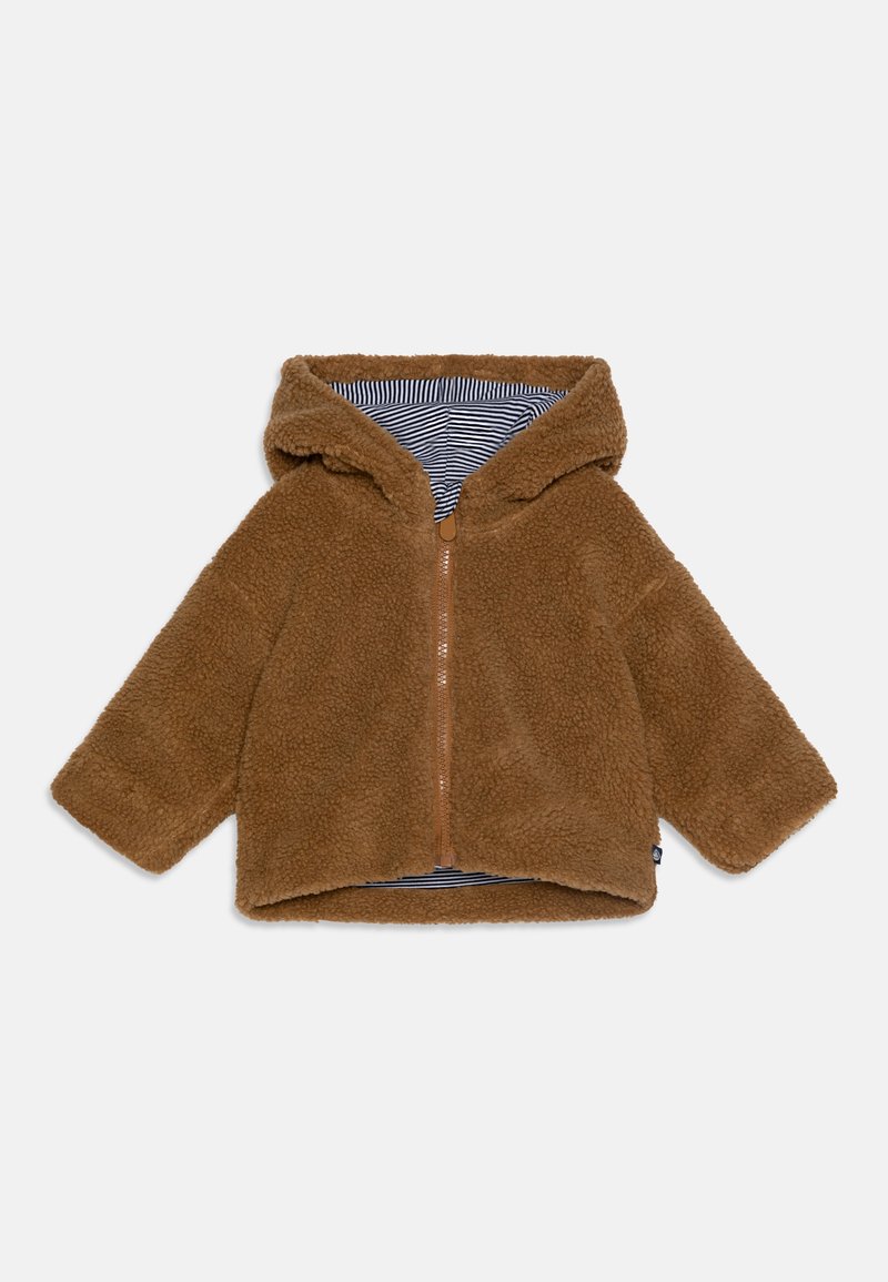 Petit Bateau BABY EPAISSE UNISEX - Flīsa jaka - brindille