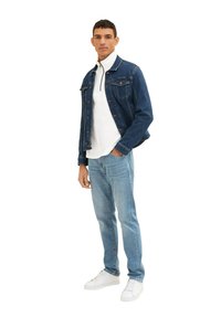 TOM TAILOR TTJOSH Slim - Vaqueros slim fit - tinted blue denim