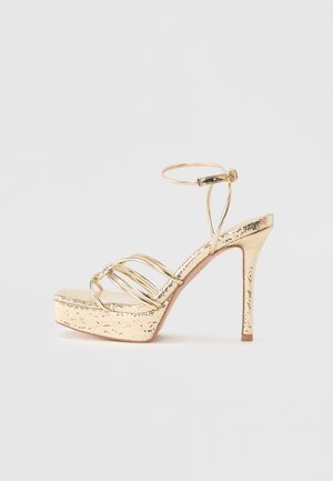 MOON - High Heel Sandalette - gold-coloured
