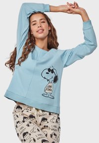 Gisela SNOOPY SET - Pyžamo - light blue