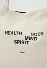 Björn Borg TOTE UNISEX - Shopping bag - egret
