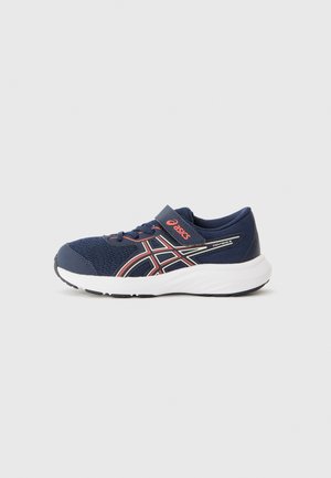 GEL CONTEND 9 UNISEX - Laufschuh Straße - midnight/flash red