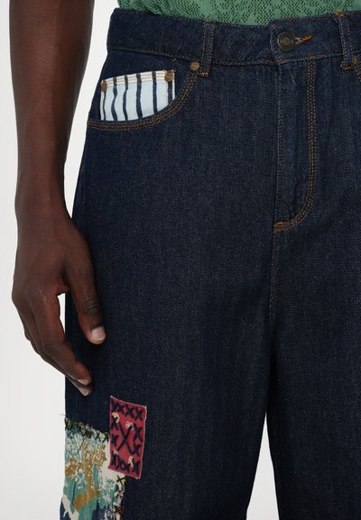 Les Benjamins Τζιν χαλαρής εφαρμογής - indigo denim