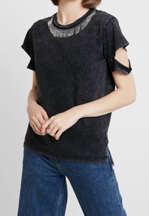 T-shirt imprimé - black